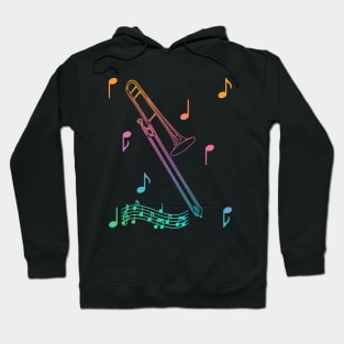 Musical Trombone Hoodie